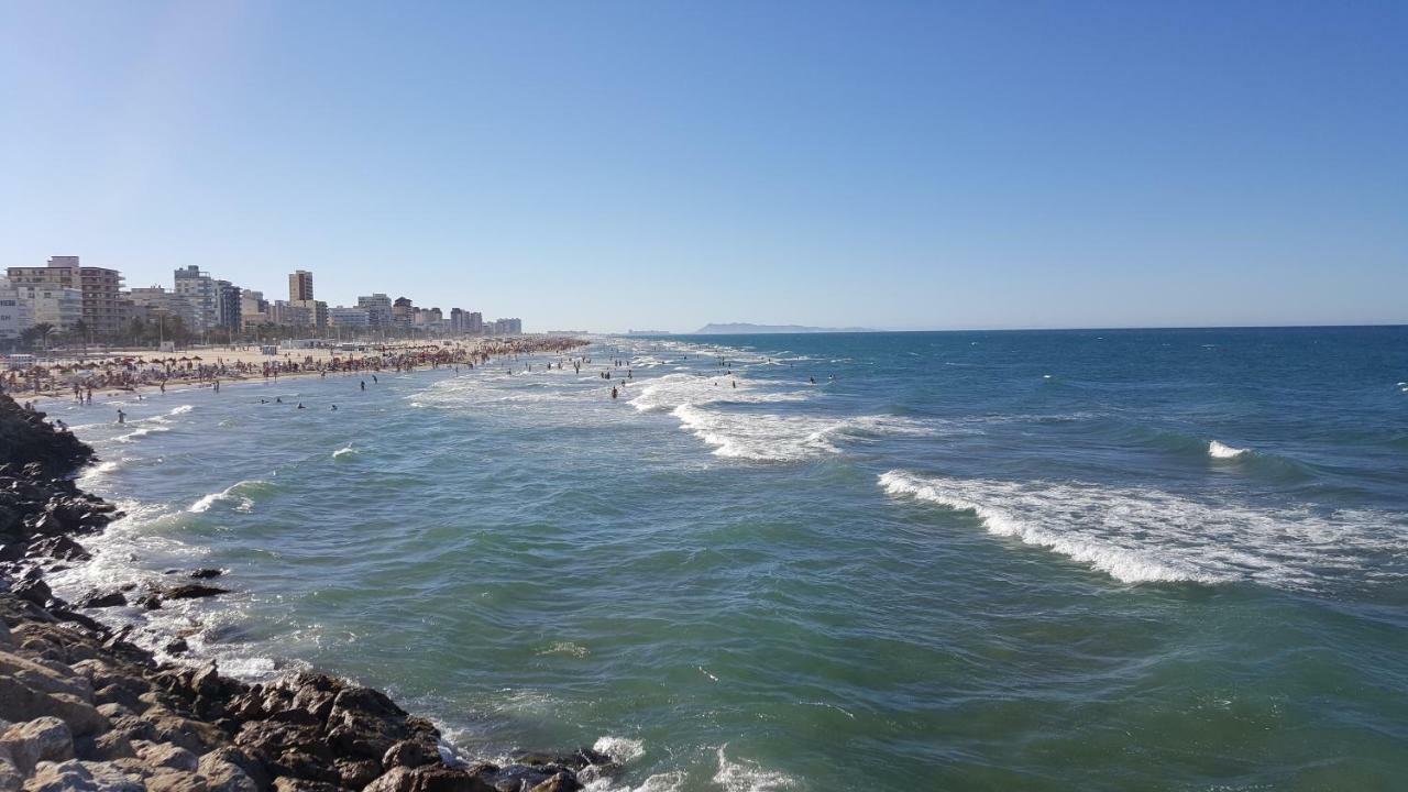Apartamento Eivissa 800 M De La Playa De Gandía Kültér fotó